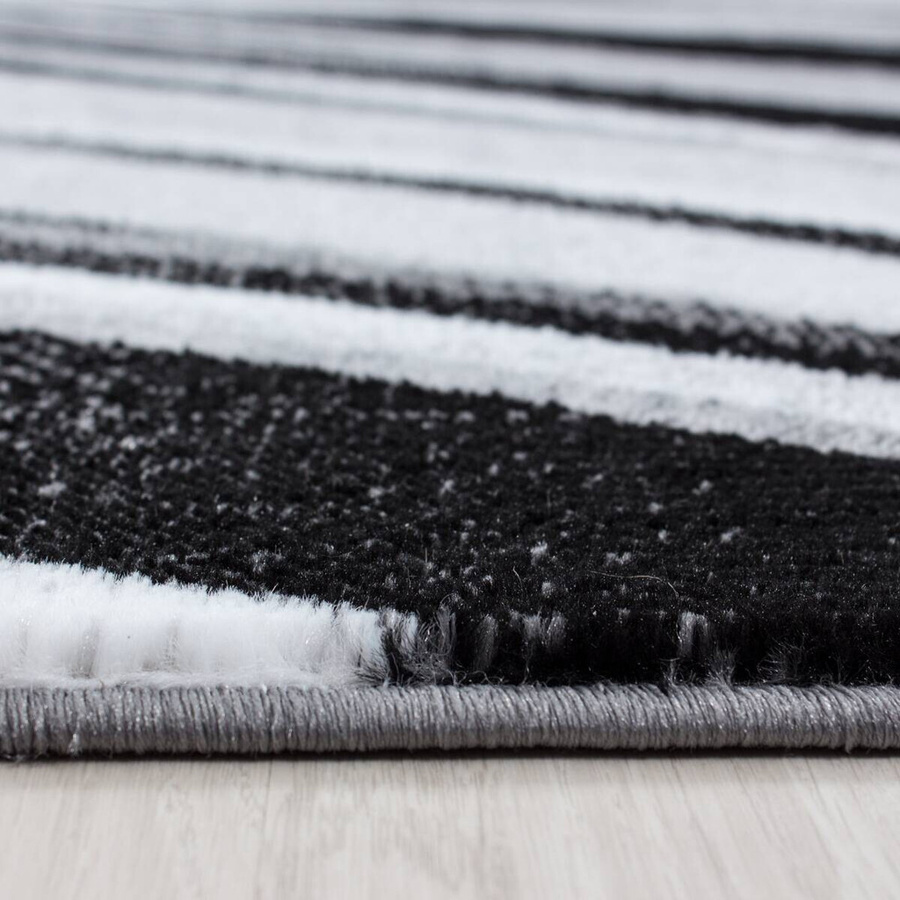 Ayyildiz Teppich PARMA schwarz modern B/L: 80 x 300 cm - Bild 2