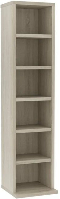 vidaXL CD-Schrank aus Holzwerkstoff in Sonoma-Eiche, B/T/H: 21 x 20 x 88 cm - Bild 1
