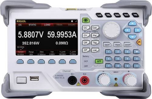 Rigol DL3021 Elektronische Last 150 V/DC 40A 200W mit USB-A, USB-Host und RS232 in Weiß - Bild 1