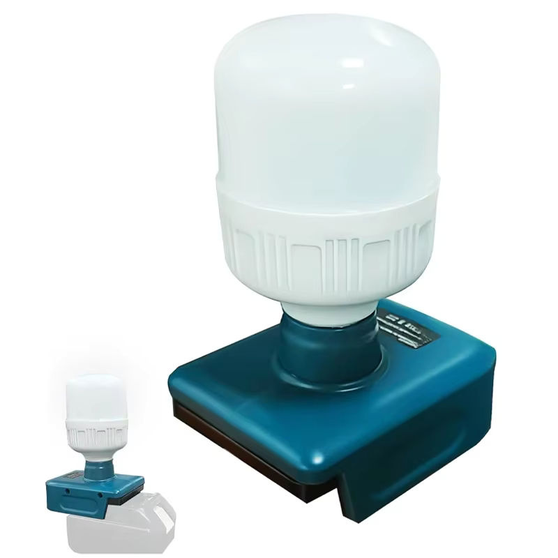 Makita kabellose LED-Flutlampe für 18 V Li-Ionen-Akkus, weiße Notfall- und Campinglampe für Innen- und Außenbereich mit kühlem weißem Licht - Bild 7