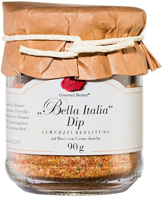 Gourmet Berner Bella Italia Dip Gewürzmischung für Créme Fraîche 90 g - Bild 1