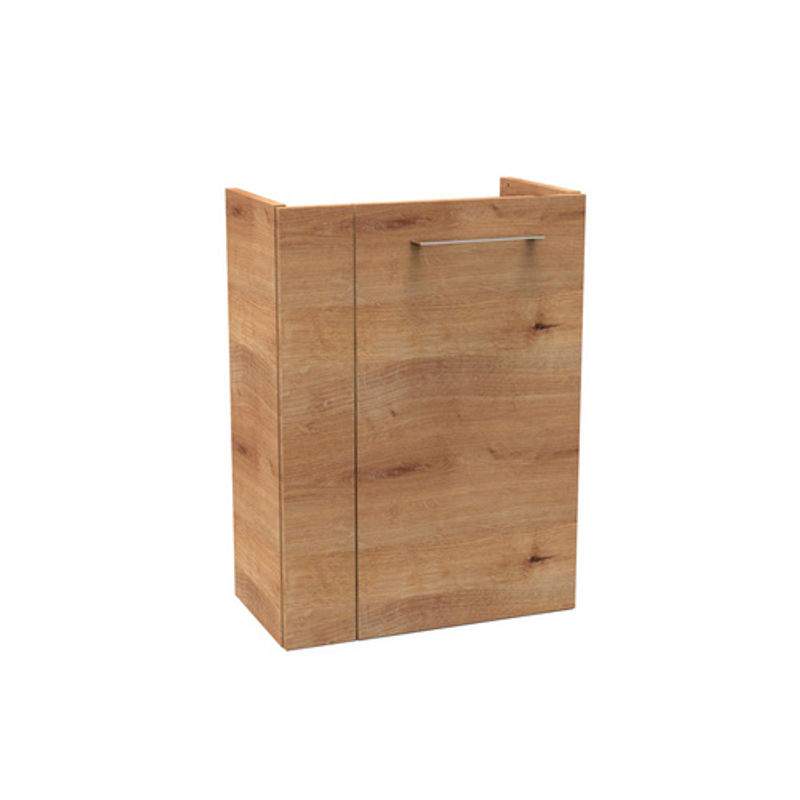 Fackelmann Waschbeckenunterschrank SBC Gäste Bad Asteiche braun B/H/T: 44 x 60 x 24,3 cm - Bild 2