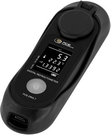 PCE Instruments Digitales Refraktometer PCE-DRG 7 in Schwarz aus Edelstahl - Bild 1