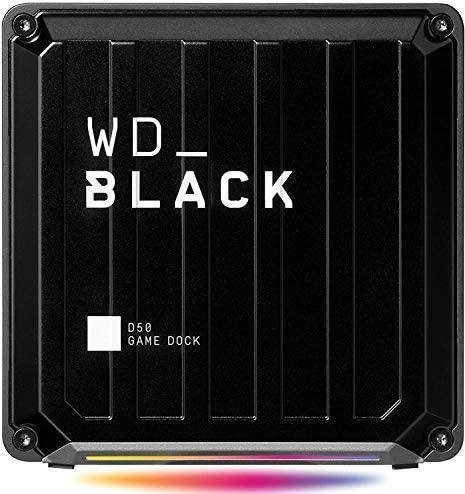 Western Digital D50 SSD-Gehäuse Schwarz mit USB-C und Ethernet/LAN Anschluss - Bild 1