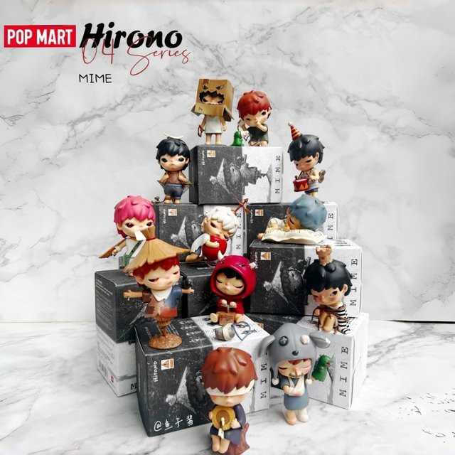 POPMART Hirono The Mime Series, Actionfigur, Einzelfigur - Bild 1