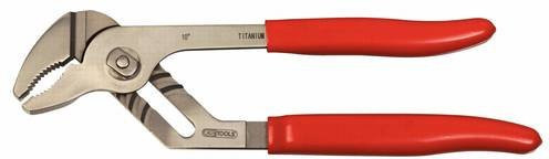 KS Tools TITANplus Wasserpumpenzange, Rot, Länge: 250 mm - Bild 1