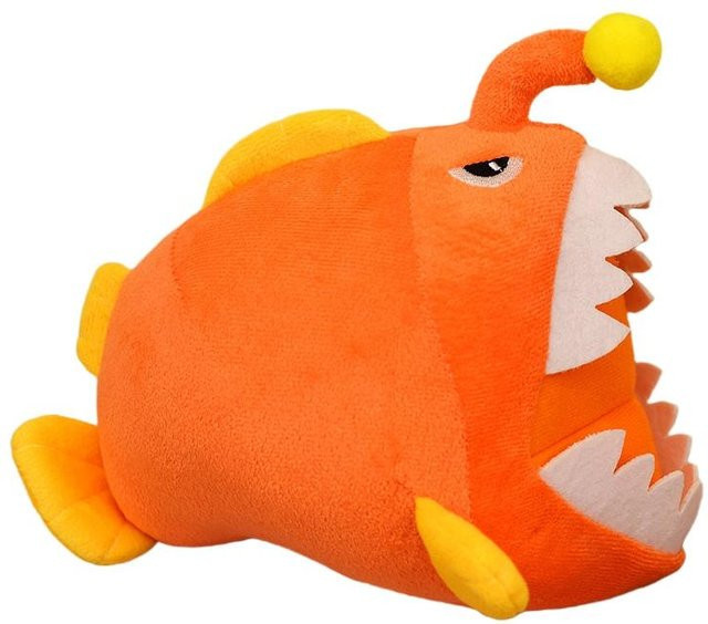 Yiran toy Laternenfisch Plüschtier, 23cm, Orange - Bild 1