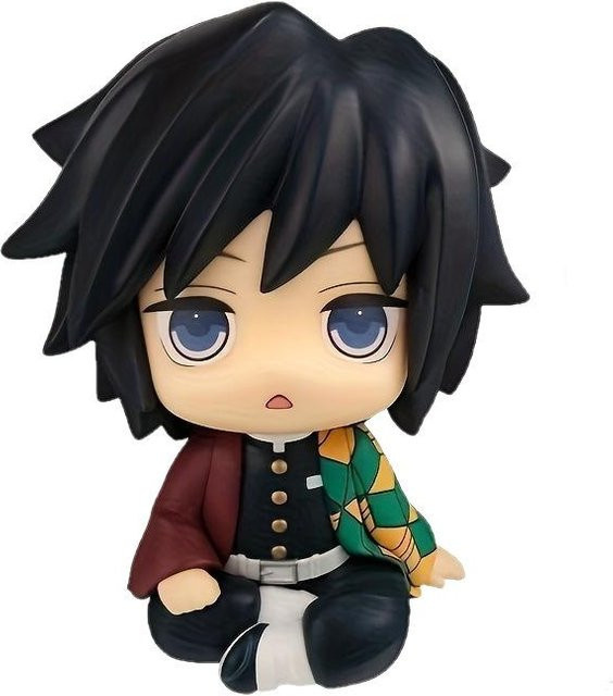 Fashnics Demon Slayer Anime Figuren Iguro Obanai und Tokitou Muichirou Sammlerstücke aus PVC in Multicolor - Bild 1