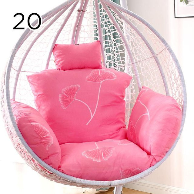 S-Pillow Baumwolle Kissenbezug für Hängestuhl und Hängematte, Farbe: Pink - Bild 1