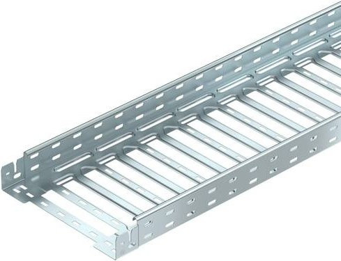 OBO Bettermann Kabelrinne 6059006 in Silber, B/H/L: 30,0 x 6,0 x 300,0 cm - Bild 1