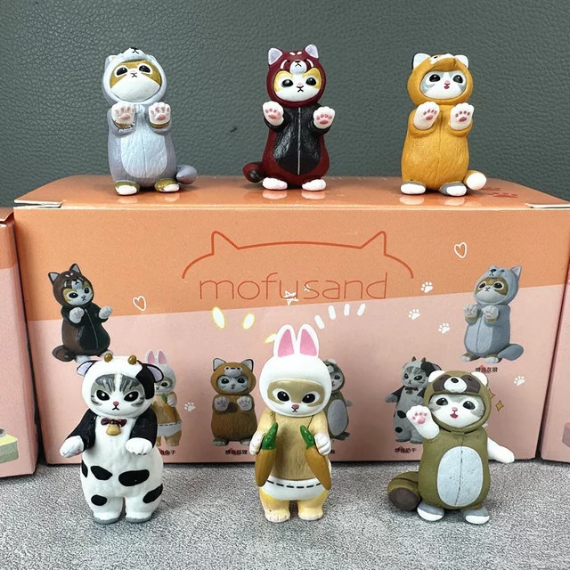Bandai Mofusands Katzen im Fuchs-Kostüm Überraschungsbox, Actionfiguren - Bild 1