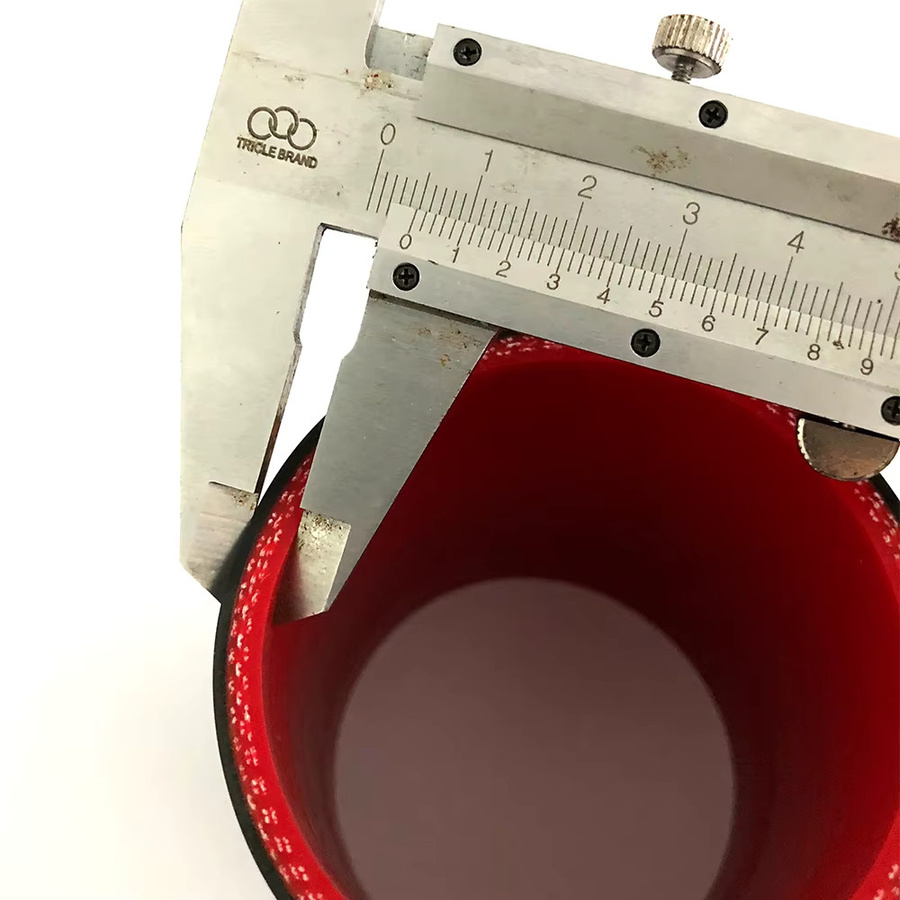 RIAYOOE 0-Grad-Reduzierstück Silikonschlauch in Schwarz für Wasserkühler, Lufteinlassrohr und Ladeluftkühler mit den Anschlüssen 38–45 mm, 51–57 mm und 63–70 mm - Bild 3