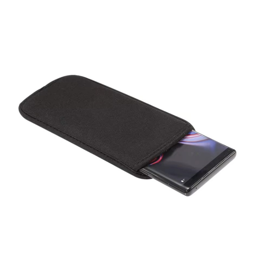 Wasserdichte Handytasche aus Neopren in Schwarz für Smartphones von 6,3 bis 7,2 Zoll, stoßfeste und kratzfeste Schutzhülle - Bild 2