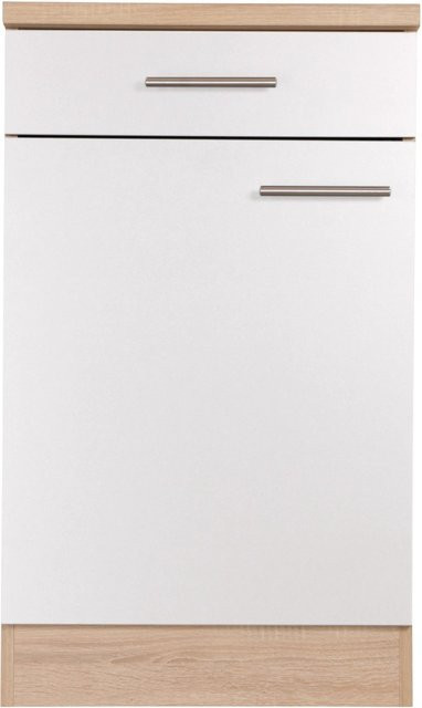 Respekta Küchen-Unterschrank Merle in Eiche Sägerau, B/H/T: 50 x 85 x 60 cm - Bild 1
