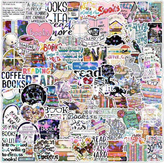Charile Holographische Laser-Lese-Cartoon-Aufkleber, Graffiti-Sticker, multicolour - Bild 1