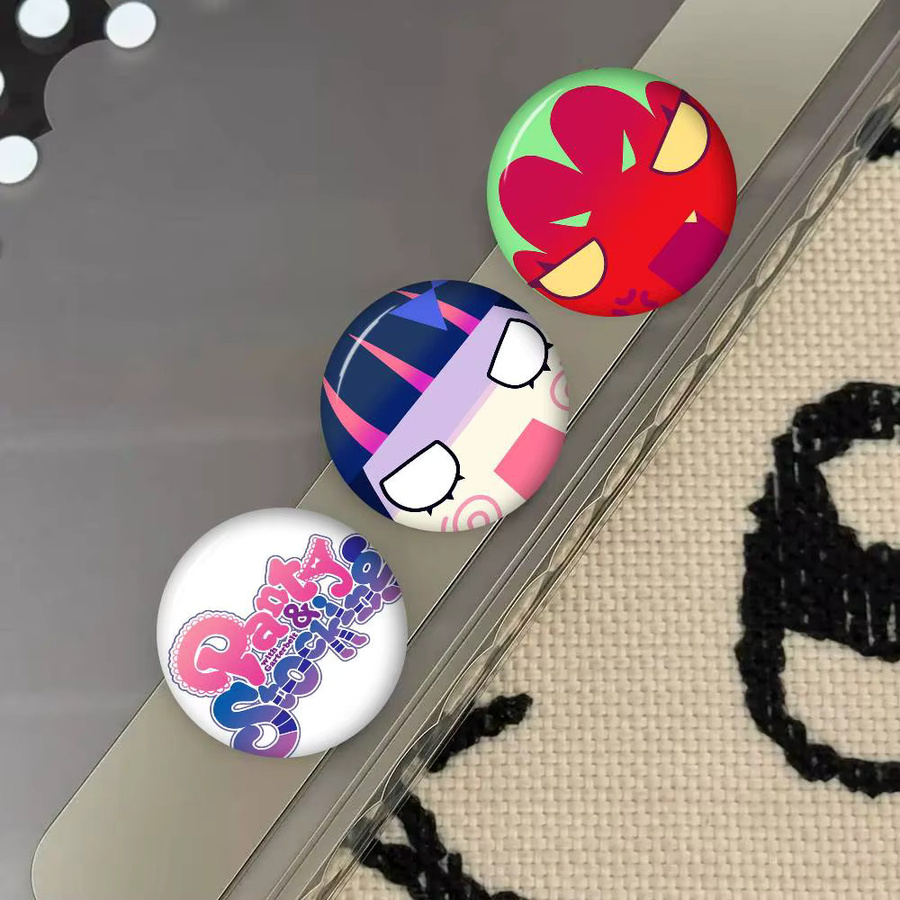 Kayou Anstecknadeln, Anime-Mädchen, Bunt, Verspielt - Bild 2