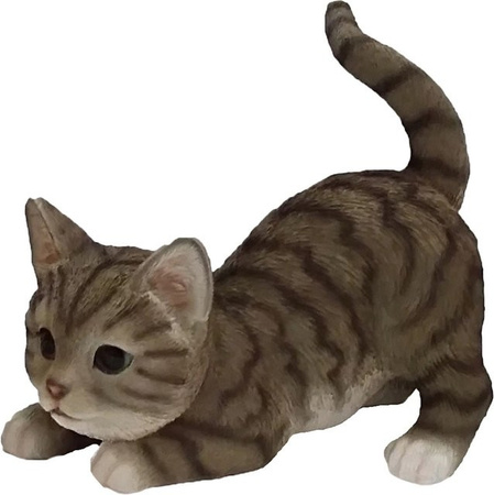 Sunny Garden Deko-Figur Katzenbaby stehend aus Polystone, Höhe: 19 cm