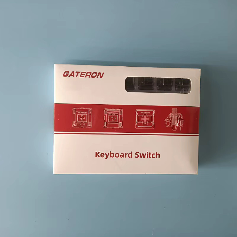 Gateron Ink V2 mechanische Tastaturschalter Schwarz 5-Pin Linear 60g Kraft für Hot Swap Gaming Tastaturen - Bild 4