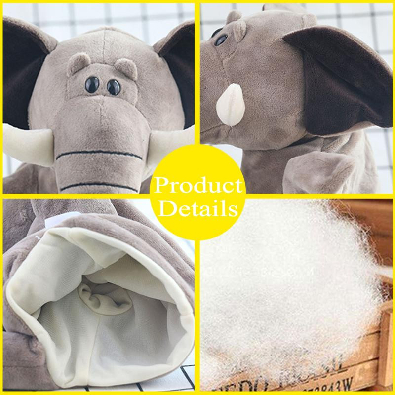Bai Fen Bai Handpuppe Plüsch Elefant Schildkröte Giraffe ab 3–6 Jahre - Bild 2