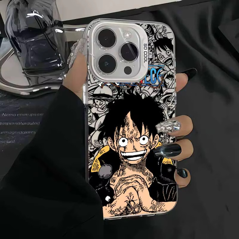 Bunte One Piece Luffy Anime Handyhülle für Xiaomi Redmi Note 15 14 13 12 11E 11S 11 10 Pro Plus Lite Max - Bild 3
