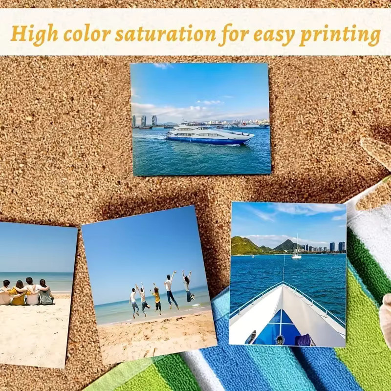 100 Blatt glänzendes Fotopapier für Tintenstrahldrucker, einseitig, 230 g/m2, Format: 10,16 x 15,24 cm - Bild 3