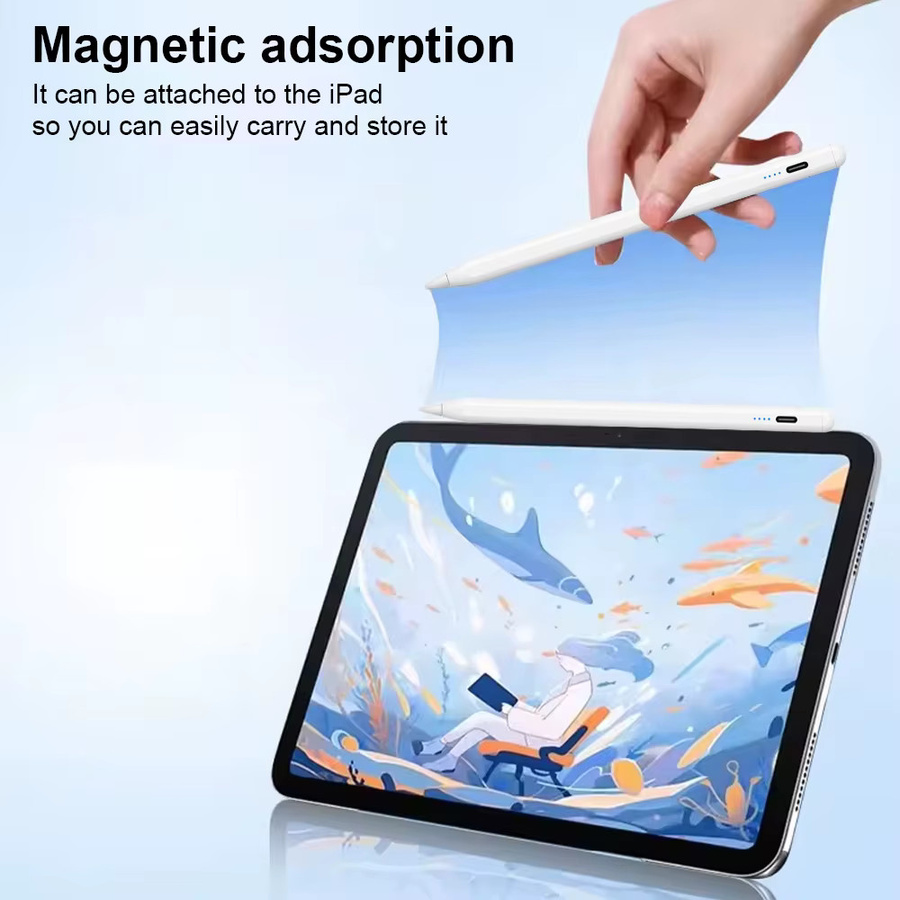 Universal Stylus READYYEAH für Android, iOS und Windows mit magnetischer Adsorption in Weiß oder Lila - Bild 3