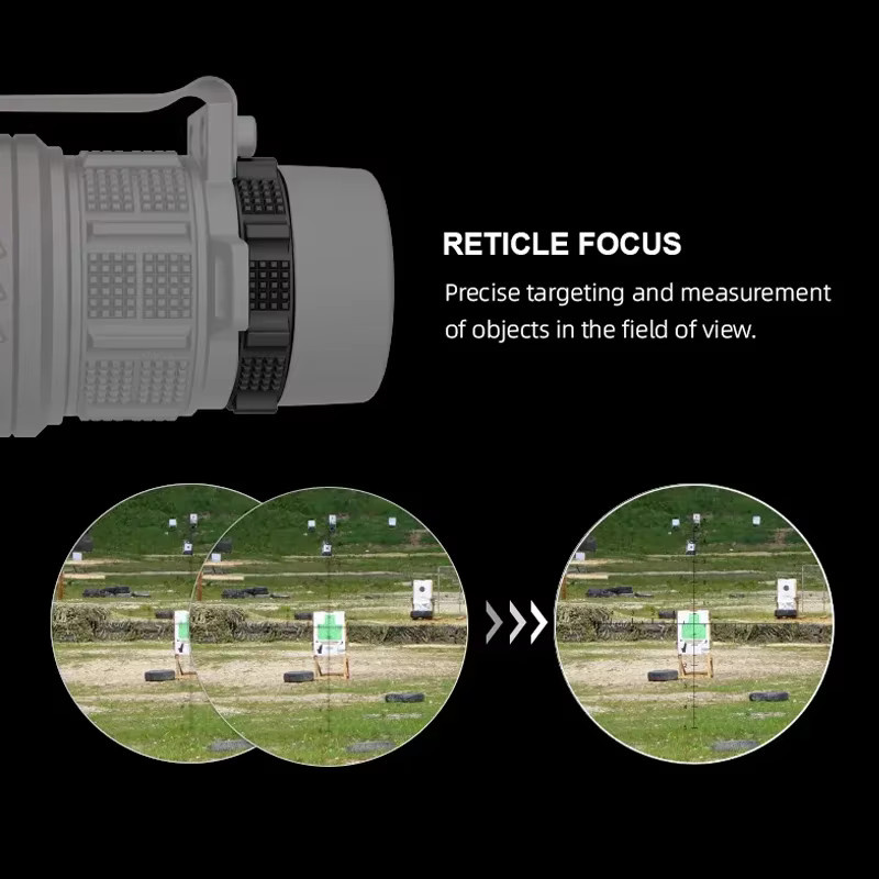 Vector Optics Monokular-Teleskop 8X42 Schwarz IP67 Wasserdicht für Jagd, Camping und Vogelbeobachtung - Bild 3