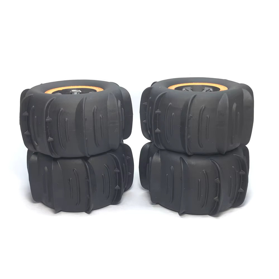 YSIDO Monster Truck Sand- und Schneereifen, 4-teiliges Set, 1:10, 110mm - Bild 2