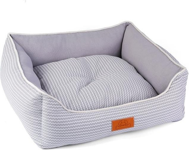 Hundehütte und Katzenbett im europäischen Stil von Household supplies MH, rechteckiges Stoffbett mit abnehmbarem Bezug, B 65 cm x T 60 cm - Bild 1
