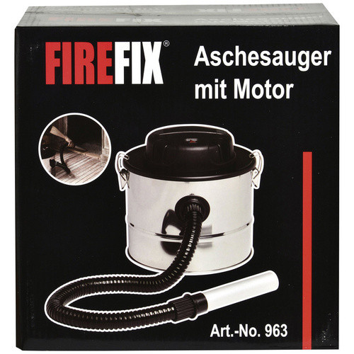 Firefix Aschesauger in Silber, H x B: 33 x 33 cm - Bild 3