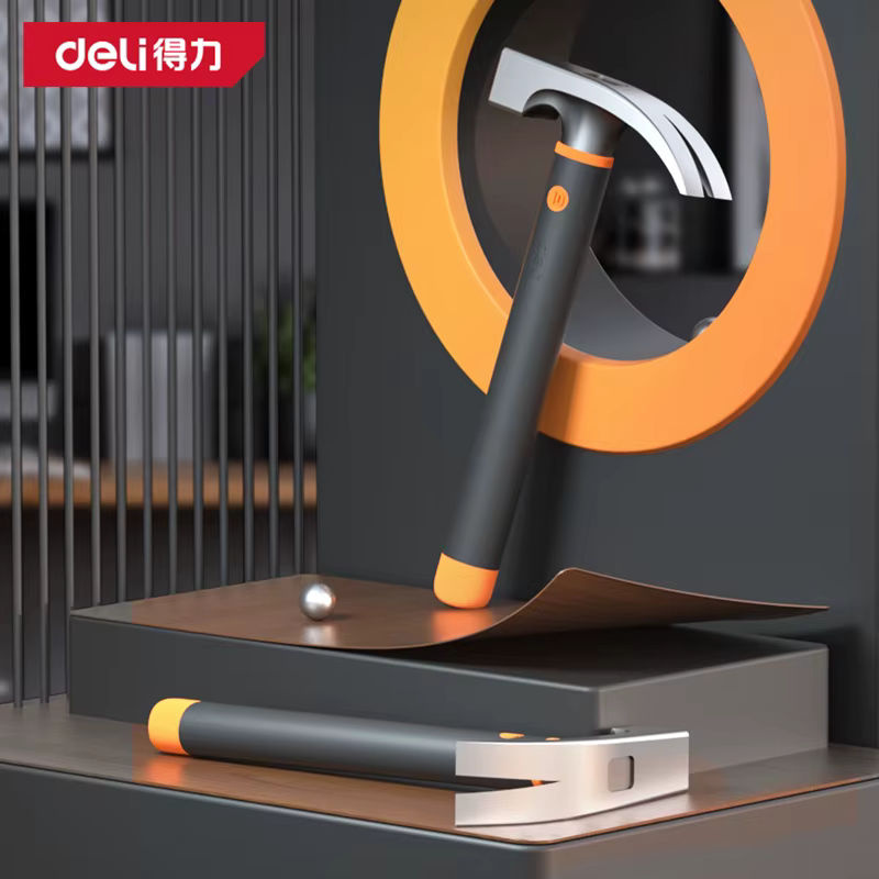 Deli Mini-Camping-Hammer mit Klauenfunktion und Stoßdämpfung, 10oz, Multifunktions-Reparaturhammer - Bild 2