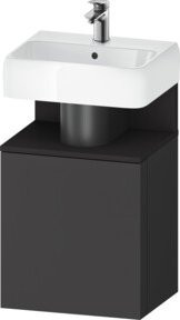 Duravit Waschtischunterschrank Qatego in Grau Matt, B/T/H: 44 x 35 x 64,5 cm - Bild 1