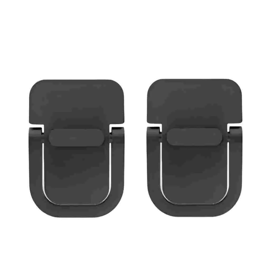 2-teiliges Set Mini Tragbarer Laptop-Ständer Höhenverstellbar in Schwarz für Notebooks und Tastaturen - Bild 3