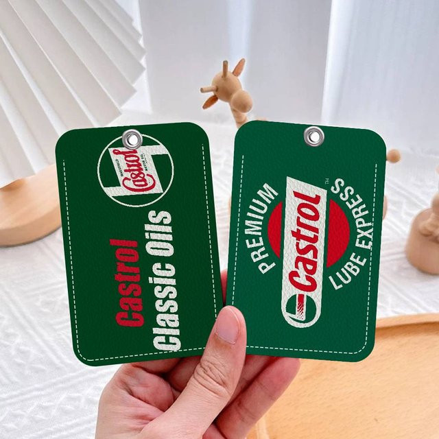 Castrol Schlüsselanhänger, PU-Leder, Unisex - Bild 1