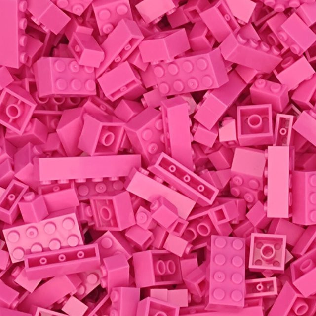 Favorite Stadt Bausteine, 240-teiliges Set, Rosa / Pink, Rot, ab 14 Jahren - Bild 1