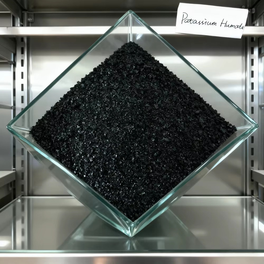 Wasserlösliche Huminsäure Natrium als organischer Dünger und Futterzusatz, 95 % Gehalt, Schwarz - Bild 2