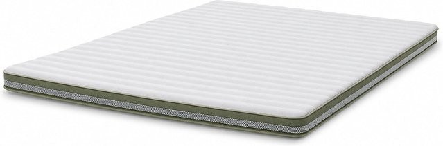 hERZtal Gelschaum Topper All In One 7-Zonen in Weiß, B/T/H: 180 x 200 cm - Bild 1
