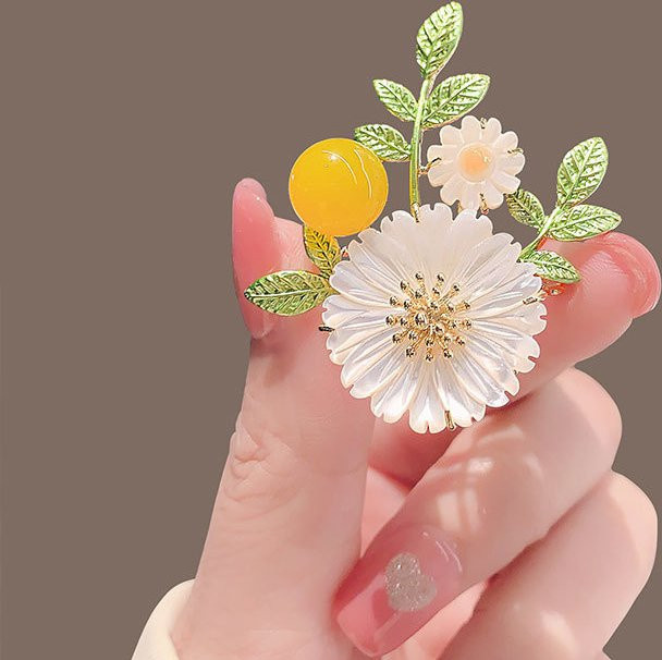 Velishy Brosche Daisy Blume, Damen - Bild 1