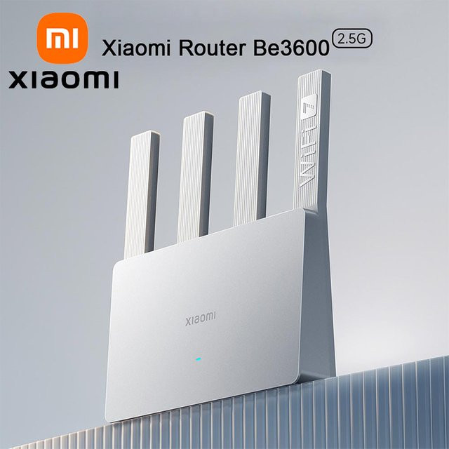 Xiaomi Router BE3600 WiFi 7 mit 2.5G Anschluss in Weiß - Bild 1