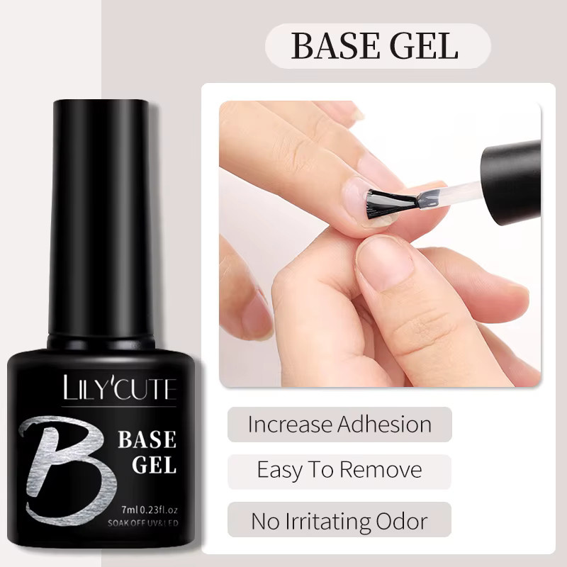LILYCUTE Basis-Gel, abziehbarer UV-LED Nagellack, 7 ml - Bild 3