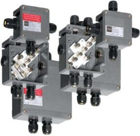 R. STAHL Abzweigdose 8118/121-899-C1035 aus Kunststoff, dunkelgrau, B/T/H: 11,5 x 11,5 x 6,4 cm - Bild 1