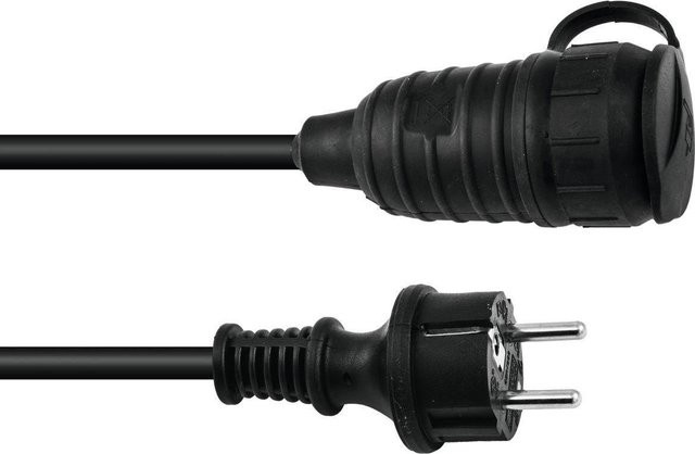 EUROLITE Verlängerungskabel 3x1,5 mm² in Schwarz, Länge: 15 m - Bild 1
