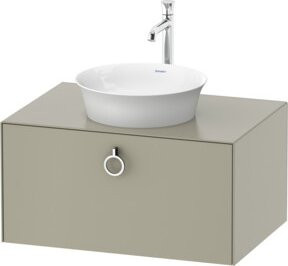 Duravit Waschtischunterschrank ohne Aufsatz White Tulip, Farbe: Weiß matt, B/T/H: 80 x 40,8 x 55 cm - Bild 1
