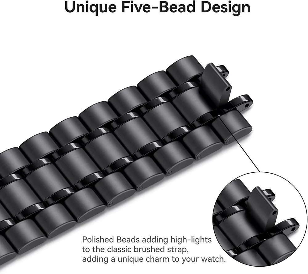 Uhrenarmband Edelstahl, Samsung Galaxy Watch 8 Classic/8, 40 mm 44 mm 46 mm - Bild 4