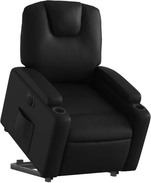 vidaXL Relaxsessel mit elektrischer Aufstehhilfe in Schwarz aus Kunstleder Modell 9 - Bild 1