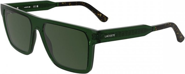 Lacoste L6059s Sonnenbrille, Vollrand, Square, Kunststoff, Transparent Green, Herren - Bild 1