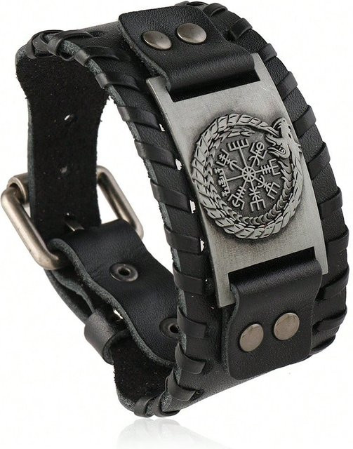 MTMA Armband, Leder, Bunt, Punk-Stil, Herren - Bild 1