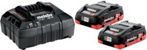 Metabo Akku-Basis-Set 2 x LiHD 4,0 Ah in Schwarz - Bild 3