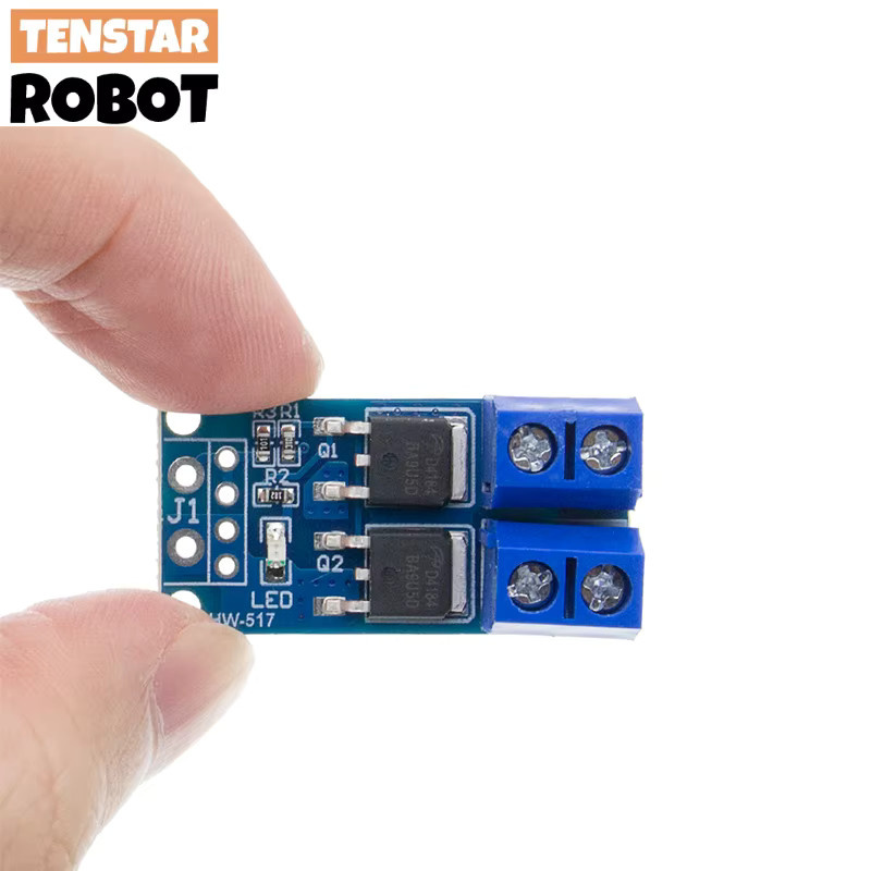 TENSTAR ROBOT MOSFET Triggerschalter Antriebsmodul PWM Regler 15A 400W Blau - Bild 2