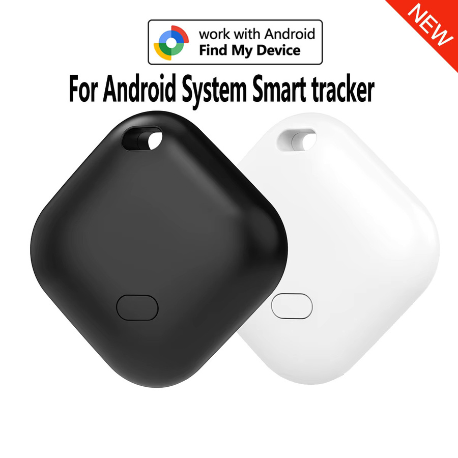 CHZHVAN Mini GPS-Tracker für Android mit Google Find My Device, tragbares Bluetooth Anti-Verlust Ortungsgerät für Schlüssel und Taschen, Schwarz - Bild 5